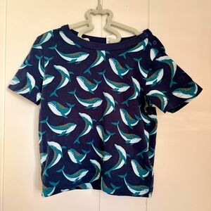 Alana Organic cotton shirt with whales
